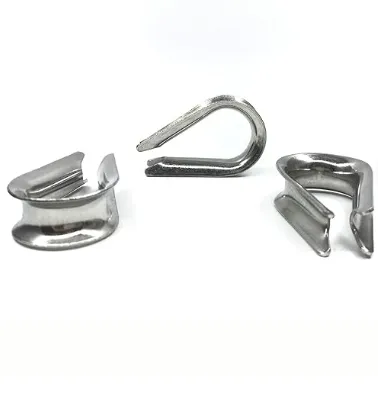 12PCS M10 Stainless Steel Thimble for 3/8 Inches Diameter Wire Rope/Cable/High Performance