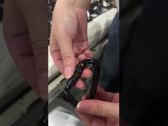 Εξωτερικό υλικό 8x80mm από ανοξείδωτο χάλυβα 316 Swivel Snap Hook με γυαλισμένο φινίρισμα