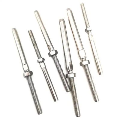 OEM βαρύ φορτίο από ανοξείδωτο χάλυβα 316 Wire Rope Swage Stud Thread Terminal με καρφί
