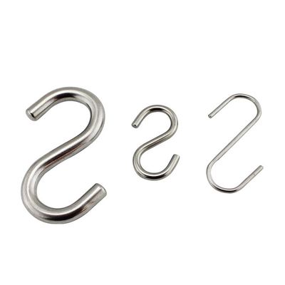 Καλή τιμή. S Metal Hanger 316 S Hook από ανοξείδωτο χάλυβα για την αποτελεσματική κρεμάτωση προμηθειών σε απευθείας σύνδεση