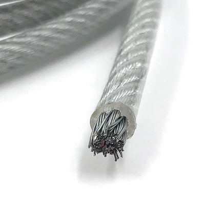 Καλή τιμή. 7x7 PVC επικαλυμμένο γαλβανισμένο χάλυβα σύρμα σκοινί για ρούχα ειδικό χάλυβα ψυχρή κατεύθυνση σε απευθείας σύνδεση