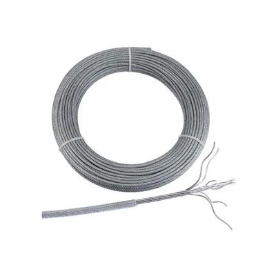Τυλιζόμενο 5mm 48mm Ζυγισμένο καλώδιο χάλυβα 6x36 WS IWRC Χάλυβα πυρήνα Γη καλώδιο γερανό σύρμα