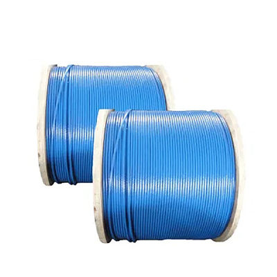 Καλή τιμή. 6x19 FC 6x19 IWS 7x19 PVC/PP/PE/PA επικαλυμμένο ατσάλινο σύρμα τύπου 316 από ανοξείδωτο χάλυβα σε απευθείας σύνδεση