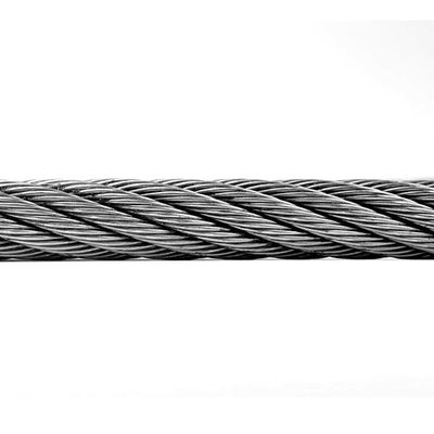 16-32mm 6X37 M Sfc 1620 MPa Ελαιοποιημένο ανελκυστήρα αντισταθμιστικό σχοινί χάλυβα καλώδιο για κάμψη