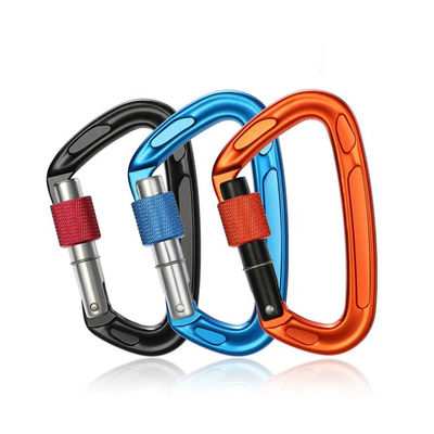 24KN Εξωτερικό Custom Logo Αλουμίνιο Αναρρίχηση Snap Hook Carabiner Βαρύς Βιομηχανίας Προϊόν