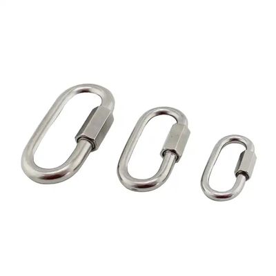 Αγορά Χρηματοδοτικό εξοπλισμό 3.5mm Quick Link Ατσάλι 304 Snap Hook Καραμπίνα C Hook online manufacture
