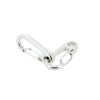 Καλή τιμή. Χάλυβα από ανοξείδωτο χάλυβα Mini Hook Carabiner Clip Snap Hook για Keychain σε απευθείας σύνδεση