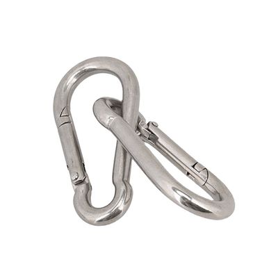 Εξωτερικό υλικό 8x80mm από ανοξείδωτο χάλυβα 316 Swivel Snap Hook με γυαλισμένο φινίρισμα