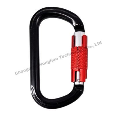 Καλή τιμή. 25KN O Shape Auto Lock Carabiner Βασικό υλικό για τους λάτρεις της υπαίθριας αναρρίχησης σε απευθείας σύνδεση