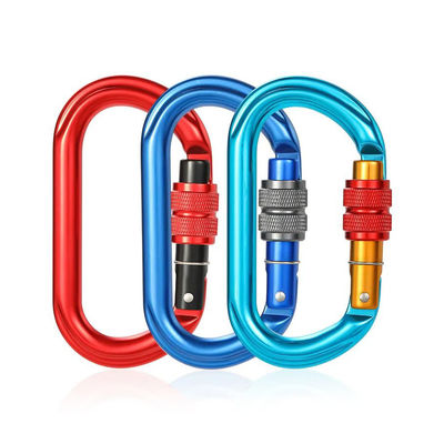 Καλή τιμή. 25KN βαριά βιομηχανία Αλουμίνιο στρογγυλό σχήμα αναρρίχηση Snap Hook προσαρμοσμένο λογότυπο και χρώμα σε απευθείας σύνδεση