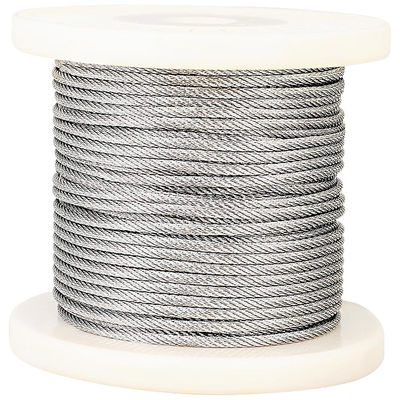 6x19 FC Σιδηροδρομικό σχοινί σχοινί 4mm/6mm/8mm Σιδηροδρομικό σχοινί από ανοξείδωτο χάλυβα AISI304/304L/316/316L με υπηρεσία επεξεργασίας Άλλα