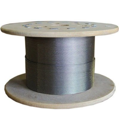 6x12 7FC σιδηροδρομικό σχοινί 8mm Ζυγισμένο σύρμα για εφαρμογές βαρέος χάλυβα
