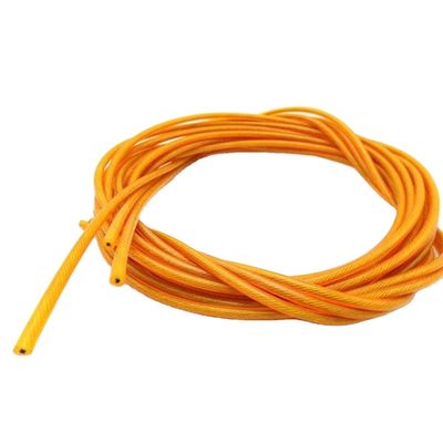 12mm 1x19 Διαφανές PVC επικαλυμμένο σύρμα από ανοξείδωτο χάλυβα AISI 201/304/316 Ανεκτικότητα καλωδίου ±0,02 για Clothesline και Easy