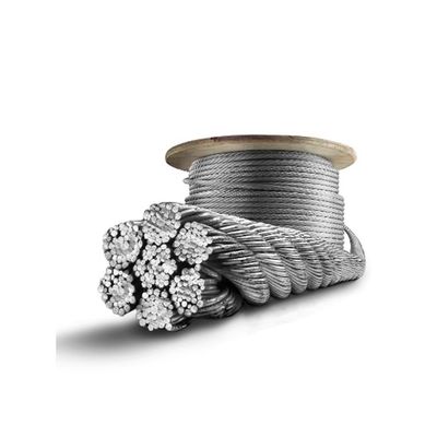 8mm 10mm 12mm 14mm 14mm 20mm Ζυγισμένο ατσάλινο σύρμα / καλώδιο για ανύψωση με αντοχή σε εφελκυσμό 1570Mpa-2160Mpa στο σπείρωμα