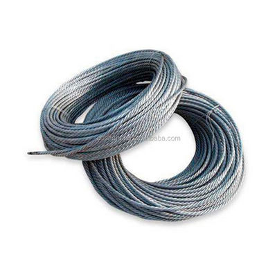 Ατσάλινο σύρμα AISI304/316 1.5mm 2mm 3mm 6mm 4.5mm 6mm 28mm 32mm 6x37 για διάμετρο 6-44mm και εξυπηρέτηση επεξεργασίας