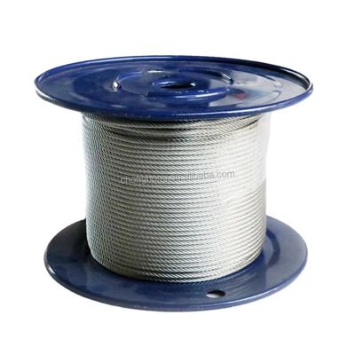 8 mm Ζυγισμένο σίδηρο από χάλυβα για ανύψωση ανελκυστήρων 6x19 FC Σιδηροδρομικά καλώδια από χάλυβα Υπηρεσία επεξεργασίας μη κράματος Άλλα 8 mm