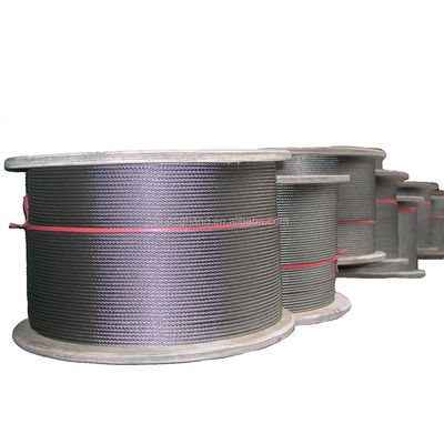 304/316 Ατσάλινο σύρμα 18x7 FC / 18x IWS Διαμέτρου 4mm 6mm 8mm 10mm 12mm 14mm 16mm 18mm 20mm Άλλα επιφανειακά φινίρισμα