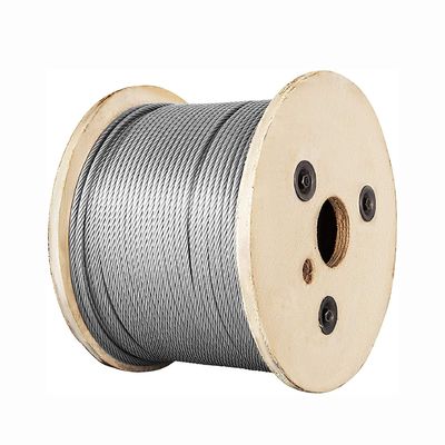1x19 Κατασκευαστικό AiSi Standard 316 Ατσάλινο καλώδιο 1/8 ιντσών Ατσάλινο σύρμα για κάλυψη περίφραξης