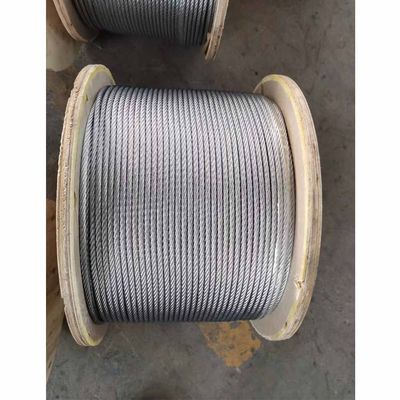 Καλή τιμή. 6x19S FC 6mm Ζυγισμένο ατσάλινο σύρμα για εφαρμογές ανύψωσης και σύρματος σε απευθείας σύνδεση