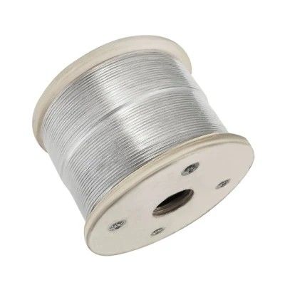 Υψηλή αντοχή στη διάβρωση 7x7 1,5 mm 2 mm PVC επικαλυμμένο σύρμα από ανοξείδωτο χάλυβα για ανύψωση και ρυμούλκηση 1570MPa 2160MPa