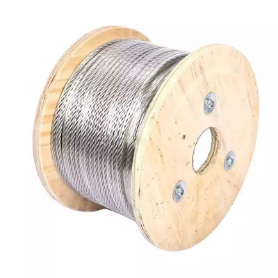 Ατσάλινο σύρμα σχοινί 304 7x7 1,0 mm 1,2 mm 1,5 mm 2,0 mm 2,5 mm Ζυγισμένο ή ανοξείδωτο χάλυβα για βαριές εφαρμογές