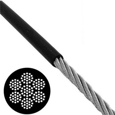 Καλή τιμή. EN Standard 7x19 Gym Fitness Steel Cable Tpu Coated Flexible Steel Wire Rope ± 1% για τις απαιτήσεις σας σε απευθείας σύνδεση