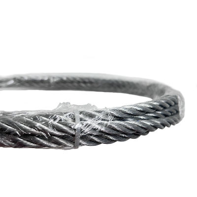 4x31 WSC 8.3mm Ζυγισμένο σχοινί από χάλυβα σε πρότυπο χάλυβα άνθρακα AiSi για την κατασκευή