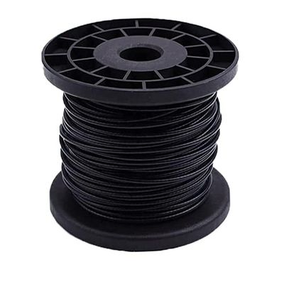 Ζυγισμένο χάλυβα καλώδιο σχοινί PVC επικαλυμμένο χάλυβα καλώδιο καλώδιο 1/8 
