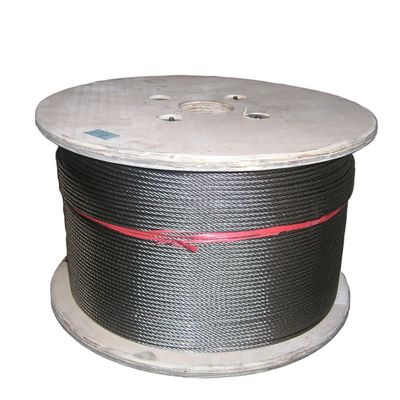 OEM 4mm ατσάλινο καλώδιο καλωδίου καλωδίου ατσάλινου καλωδίου ατσάλινου καλωδίου 6x19 FC 316 καλωδίων καλωδίου χάλυβα μήκος 2000reel ή άλλα