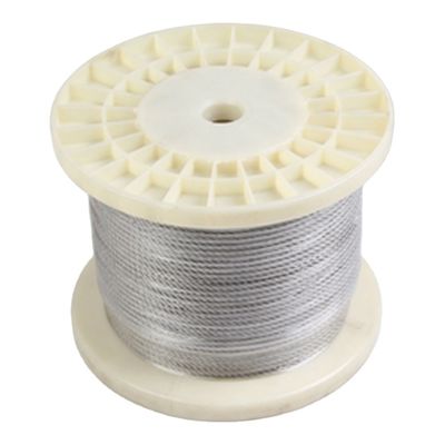 6*24 Ατσάλινα καλώδια σχοινί σχοινί 6x24 ss304 ss316 Ατσάλινα καλώδια σχοινί από ανοξείδωτο χάλυβα για βαριές εφαρμογές