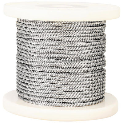 Καλή τιμή. 1/16' 3/32' 1/8' 5/32' 3/16' 1/4' 5/16' 6x19 FC 6 x19 IWS PVC Coated Steel Wire Rope για άλλες υπηρεσίες μεταποίησης σε απευθείας σύνδεση