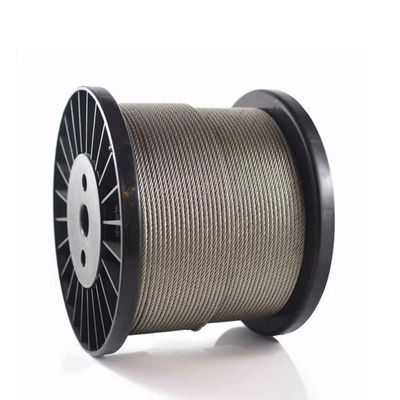 6mm 6x19 fc 304 7x19 IWRC 10mm 12mm ασύρματο καλώδιο ατσάλινου καλωδίου με ανοχή ± 1%