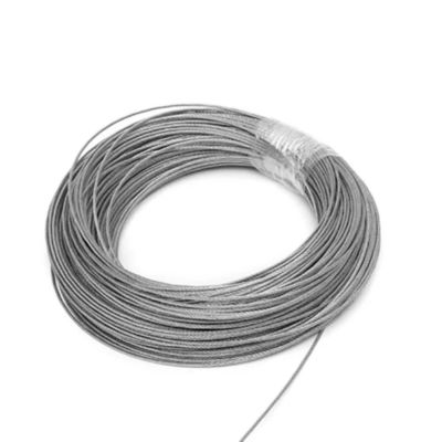 200ft μήκος DIN3058 DIN3059 6X19s 6X19W 12mm 16mm 21mm 23mm μαύρο φωτεινό ακαθαρσμένο γαλβανισμένο σύρμα χάλυβα