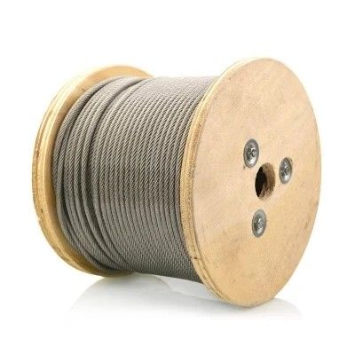 16mm 20mm τσιμεντωμένο 8xK26WS-KIWRC 8xK26WS-IWRC Σιδηροδρομικό σχοινί από χάλυβα DIN-EN 12385-4 Δυνατότητα 1570-1960 MPa