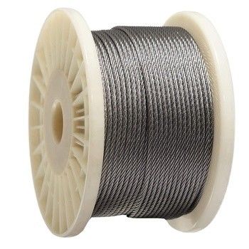 Διάμετρος 1 mm έως 13 mm φωτεινότητα A2 A4 Αμινοξίδιο καλώδιο 6x7 FC 7x7 Ατσάλινο καλώδιο Ατσάλινο σκοινί SS καλώδιο Ατσάλινο καλώδιο