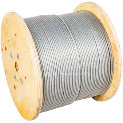 Ζυγισμένο ατσάλινο σύρμα 3,97 mm MIL-DTL-83420 7x19 5/32