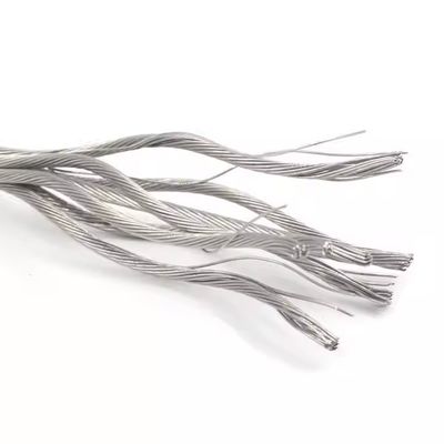 Σχοινί από μη κράμα ατσάλι 1x19 2,6 mm 3 mm 4 mm Ζυγισμένο για σκληρά και απαιτητικά περιβάλλοντα