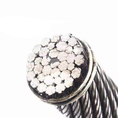 Μη κράμα 35x7 6mm-50mm σύρμα για κατασκευαστικούς γερανούς στο λιμάνι Ανύψωση ανελκυστήρων Μηχανική ανελκυστήρων σε κατασκευαστικό ανελκυστήρα