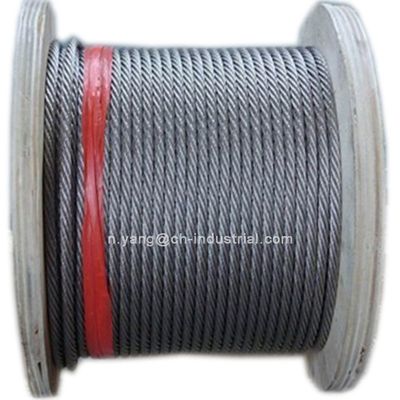 6x12 7FC σύρμα σχοινί 8mm Ζυγισμένο σίδηρο σχοινί για δύσκολες συνθήκες