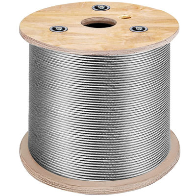 Χάλυβα σύρμα σκοινί τσιμεντωμένο 8mm 10mm 12mm 8*19s 8X19s Sfc ανελκυστήρα κυβερνήτης σχοινί καλώδιο