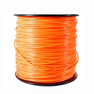 Στρογγυλό 2,6 mm 0,102 '' 1 kg Νάιλον Τρίμερ Γραμμή Τρίμερ Ρολ γρασίδι Γραμμή