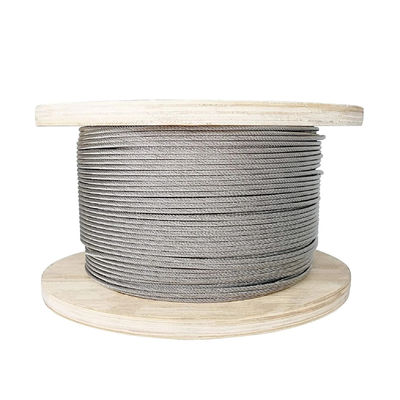 Αγορά 150ft Standard AiSi 7x7 Steel Wire Cable SS 7*7 Stainless Steel Wire Rope Βιομηχανικό online manufacture