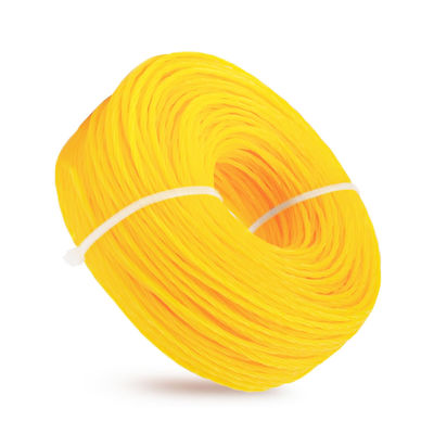 1.3mm-4.0mm 1lb String Trimmer Γραμμή τετράγωνων νάιλον κοπτήρα χορδές