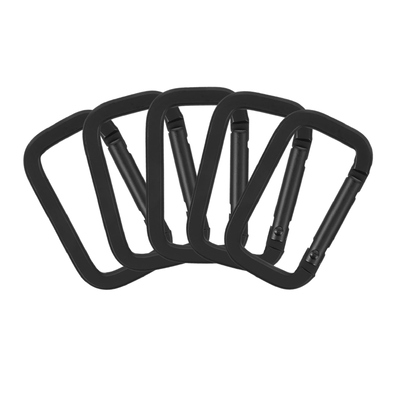 Καλή τιμή. Υψηλής ποιότητας D-Type Buckle Aluminium Alloy Steel Square Carabiner με Snap Hook σε απευθείας σύνδεση