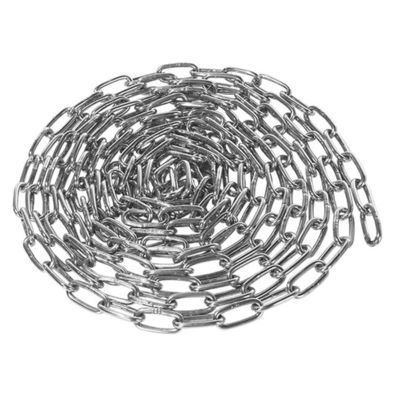 Καλή τιμή. Αλυσίδα από ανοξείδωτο χάλυβα ανθεκτική σε χημικά με γυαλισμένο φινίρισμα και συγκολλημένη δομή Πρότυπο DIN766 σε απευθείας σύνδεση