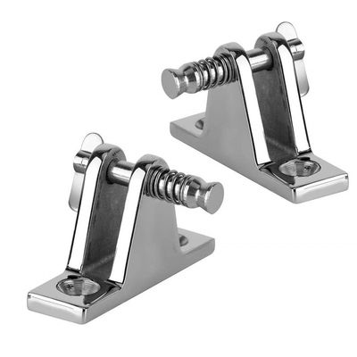 Καλή τιμή. 316 Ατσάλι Bimini Top Deck Hinge Marine Hardware για κάλυψη εξαρτημάτων πλοίων σε απευθείας σύνδεση