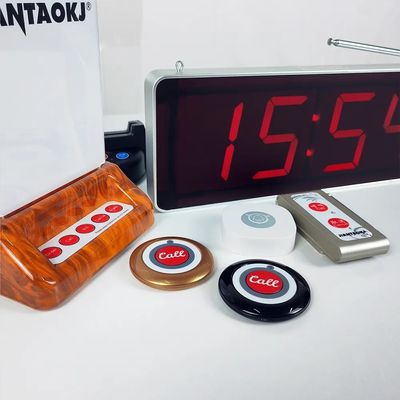 Καλή τιμή. Ασύρματα τηλεφώνησης μακράς εμβέλειας Εστιατόριο Νοσοκομείο Ασθενής Πέιγκερ Κουμπιά κλήσης Εμφάνιση δέκτη Κλινική Νοσηλευτικό Σπίτι σύστημα κλήσης σε απευθείας σύνδεση