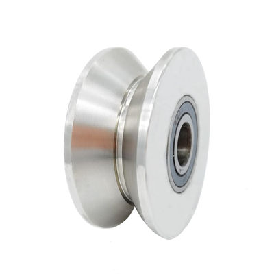 Δοκιμαστικό τροχό με σχήμα V τροχός κυλίνδρων πόρτας από ανοξείδωτο χάλυβα τροχός κυλίνδρων πόρτας τροχός κυλίνδρων τροχός βαρέας χρήσης τροχαλία