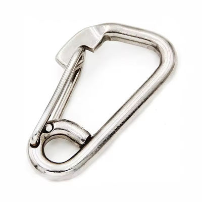 Καλή τιμή. Ατσάλι από ανοξείδωτο χάλυβα 304 Marine Grade Safety Clip Ship Boat Hook 8 mm Spring Snap Hook σε απευθείας σύνδεση