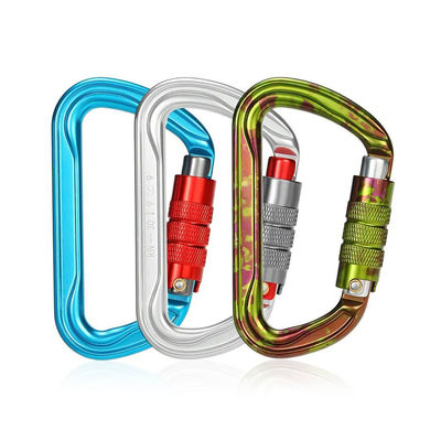 Καλή τιμή. Αλουμινίου Carabiner Hook 30KN χωρητικότητα φόρτωσης για εξωτερικές δραστηριότητες σε απευθείας σύνδεση